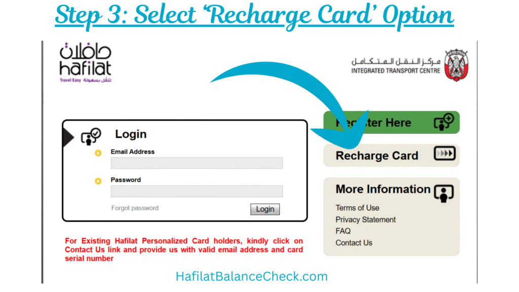 Recharge Card