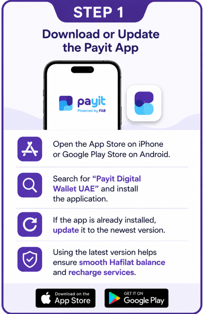 Download or Update the Payit App