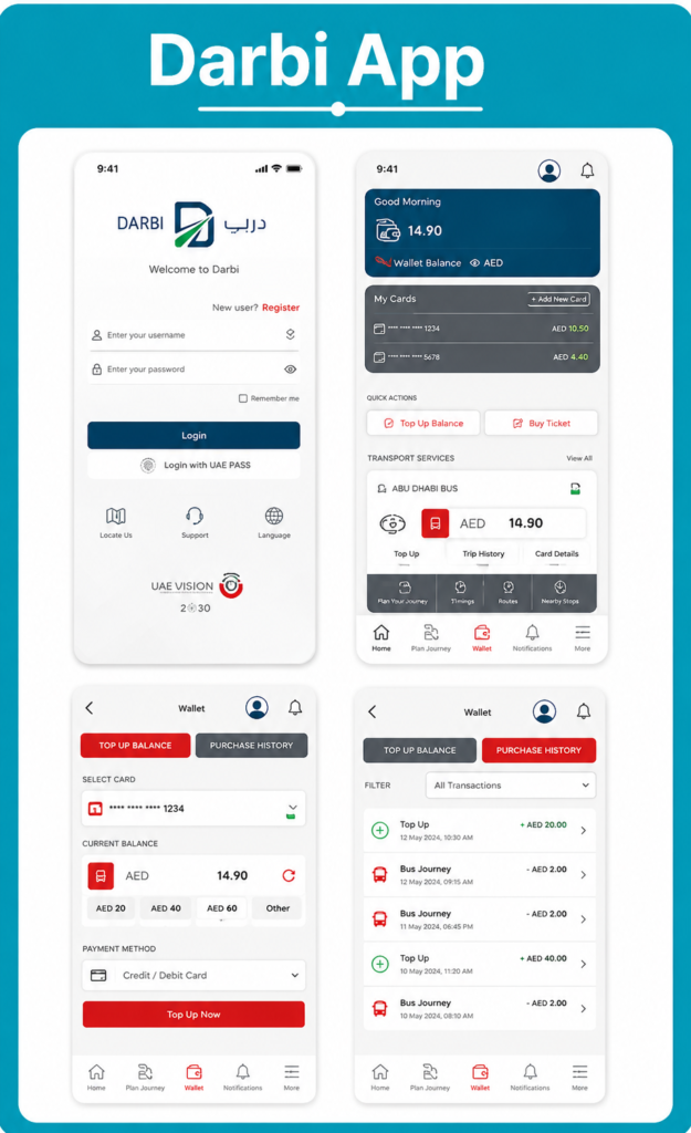 Check Hafilat Card Balance via App